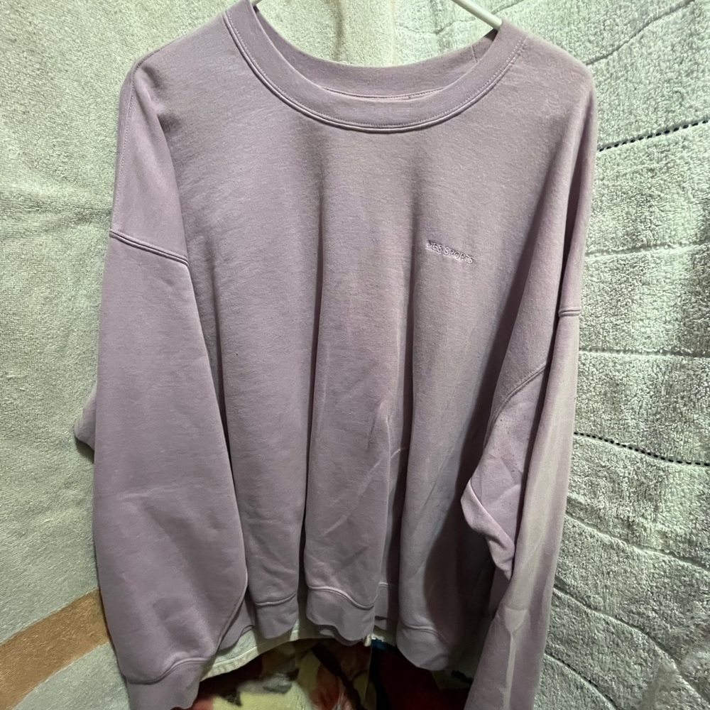 H&M Lavender Crew Neck Sweater